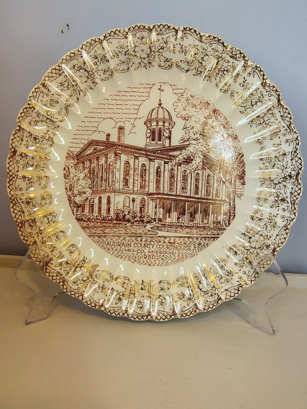 Decorative Plate - Courthouse Tan